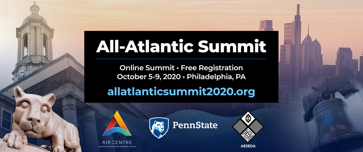 AIRCentre_org's tweet photo. 📢 All-Atlantic Summit | Day 5 | 9:00-13:45 EDT
￼https://t.co/B8gAW9oEty

✨Plenary
Capacity Building &amp; Innovation

✨Parallel Sessions
1. Numerical Modelling | Marine Robotics
2. Nanosatellite Constellation | AI

✨Final Remarks 
✨Closing Concert

#AllAtlanticSummit @aesedapsu https://t.co/ymaIONMn1S