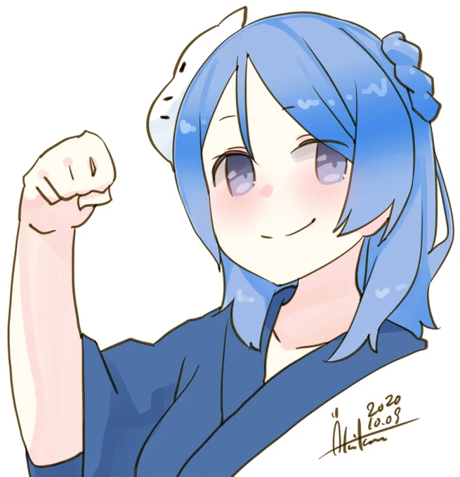 浦風『射的ならうちに任しとき!』
#艦これ版深夜の真剣お絵描き60分一本勝負
#艦これ版真剣お絵描き60分一本勝負_20201009
#艦これ #浦風 
