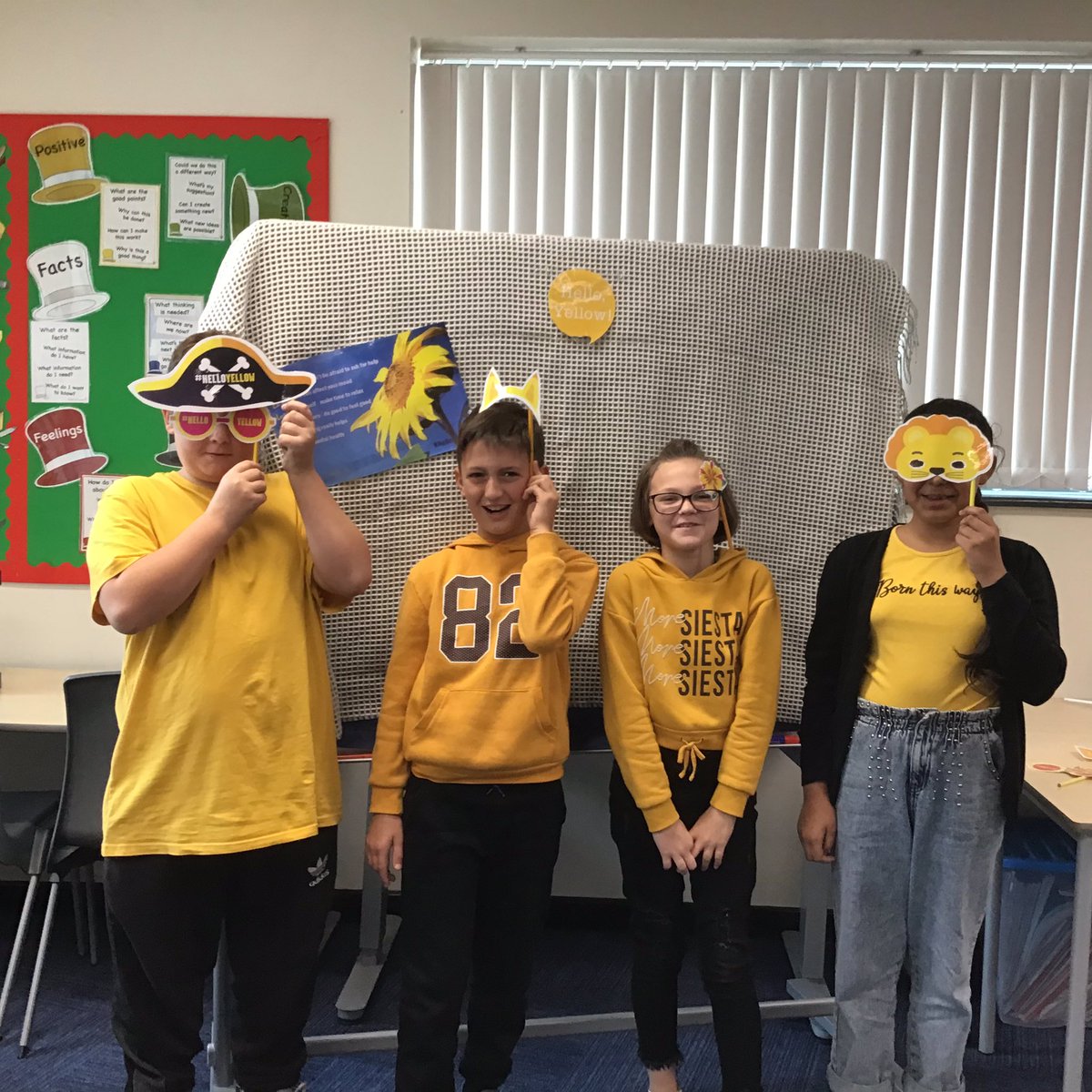 TraceyD1974's tweet photo. Having fun on mental health day 
@TraceyD1974 @FibParkAcademy https://t.co/OF0OWrhbbk