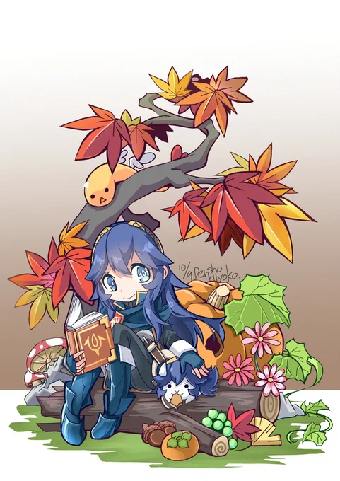 秋とルキナちゃん #lucina 