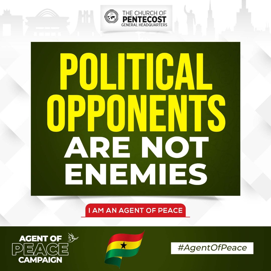 🇬🇭🇬🇭🇬🇭🇬🇭🇬🇭🇬🇭🇬🇭🇬🇭🇬🇭🇬🇭🇬🇭🇬🇭🇬🇭🇬🇭🇬🇭🇬🇭🇬🇭
We are all one people with just slightly different opinions. Not enemies of one another because we have one Ghana
🇬🇭🇬🇭🇬🇭🇬🇭🇬🇭🇬🇭🇬🇭🇬🇭🇬🇭🇬🇭🇬🇭🇬🇭🇬🇭🇬🇭🇬🇭🇬🇭🇬🇭
#AgentOfPeace 
#PossessingtheNations 
#Istand4Peace