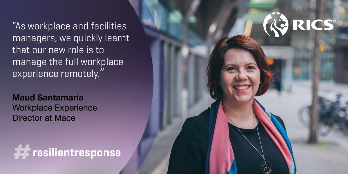 RICSnews's tweet photo. As countries went into lockdown and offices closed, @MaceGroup's Operate business developed a Homeworking Solution harnessed data to transform how it helps its clients to manage working from home.

Find out about their digital project: https://t.co/9isBBuuUzV

#ResilientResponse https://t.co/08z7fji6hI