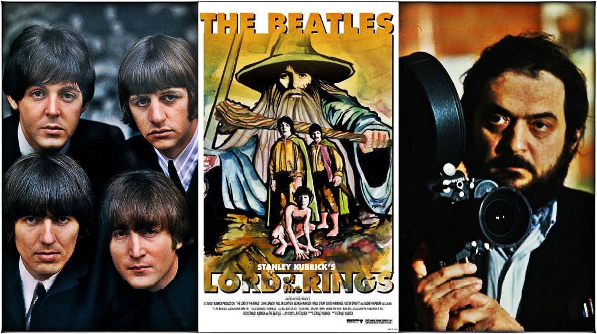  In 1969, J. R. R. TOLKIEN sold the film rights of LORD OF THE RINGS to United Artists.  The rock band THE BEATLES considered bringing the story to the big-screen and approached STANLEY KUBRICK as a potential director.