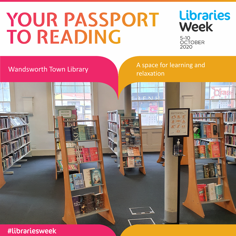 LibraryTown's tweet photo. We're not quite at the end of #LibrariesWeek Come on down tomorrow 10-2.30 to pick up your next great read. #ASpaceFor @librariesweek @LDNLibraries @CroydonLibs @Wandsworthlibs https://t.co/pDHFUYoQO0