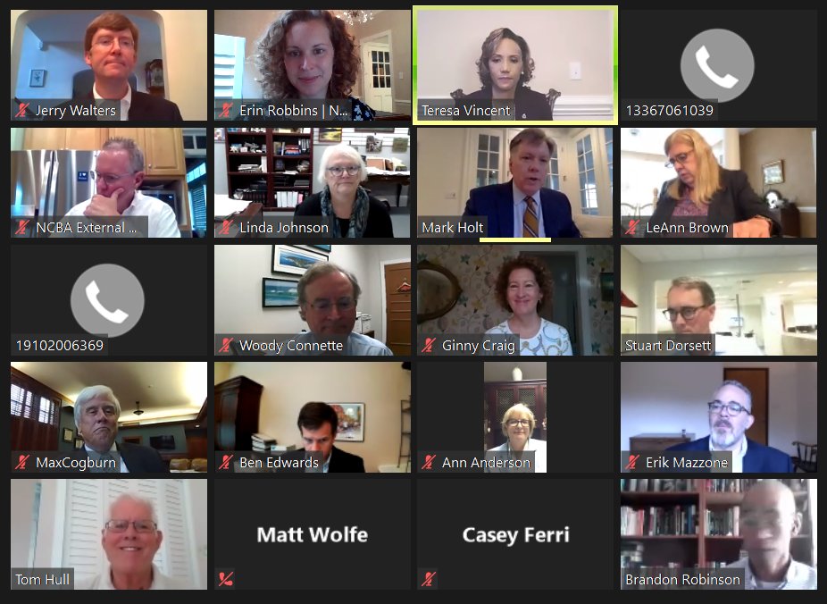 North Carolina Bar Association tweet media