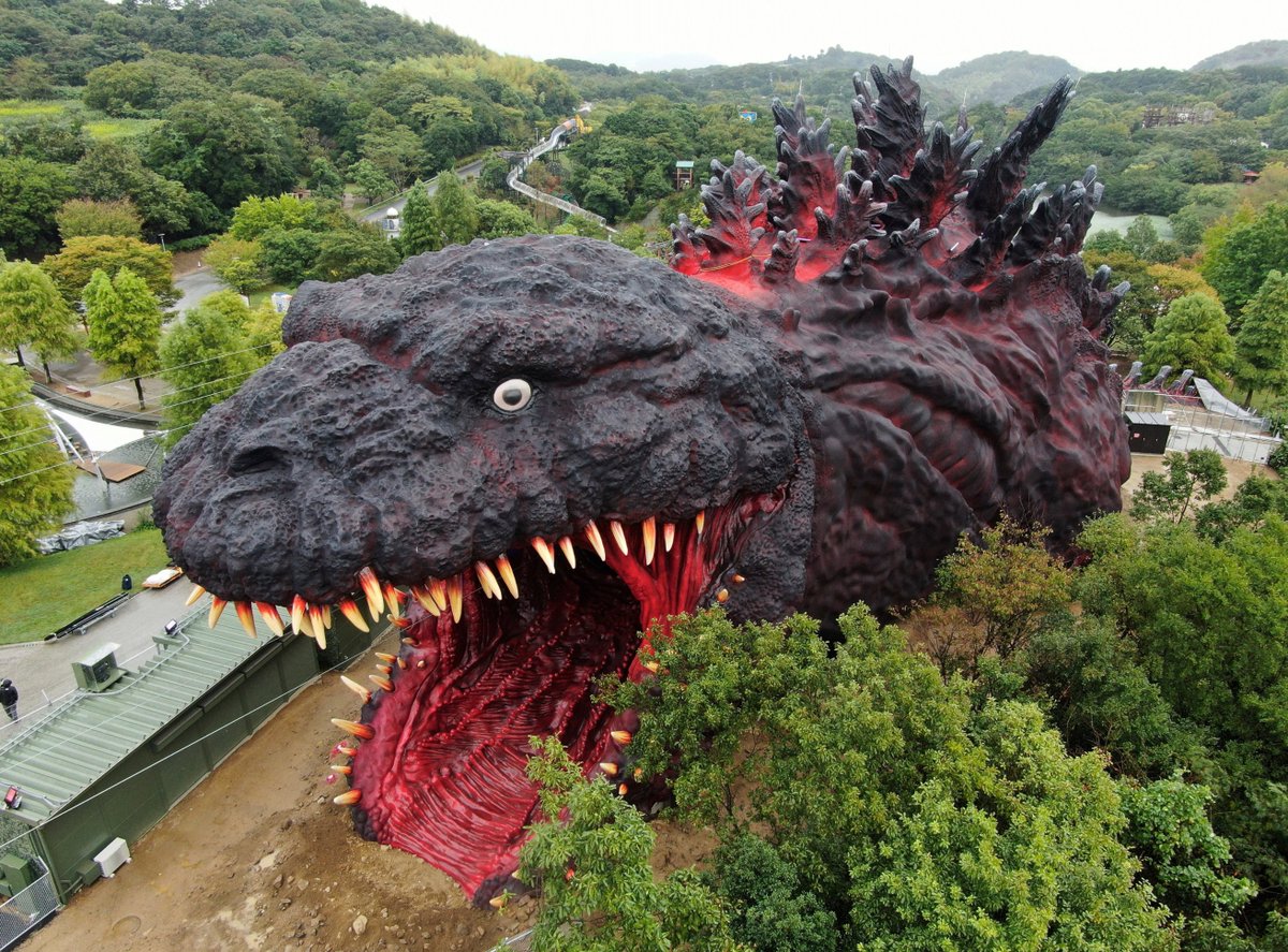 Global Times A Twitter The World S First Life Size Godzilla Will Be Unveiled In A Theme Park In Japan On October 10 Visitors Can Ride A Zip Line Through The 1 Meter Long New Attraction Global Times A Twitter The World S First Life Size Godzilla Will Be Unveiled In A Theme Park In Japan On October 10 Visitors Can Ride A Zip Line Through The 1 Meter Long New Attraction