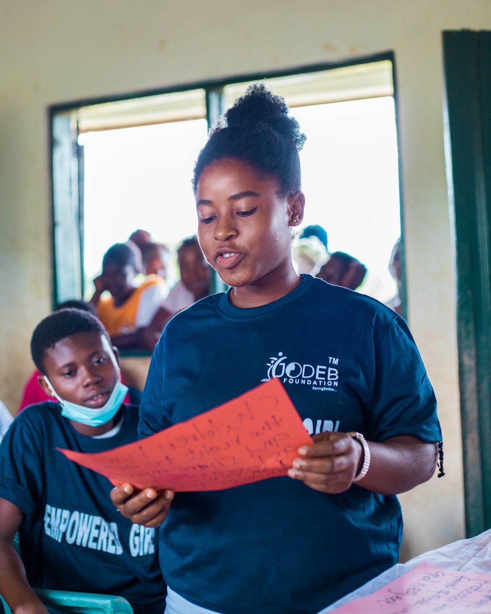 The motivation is to make a measurable, permanent impact in the lives of girls and help them to see their own phenomenal potential. 

There is great joy in propelling others and witnessing their success and accomplishments.

#EmpoweredGirl
#SDGsAdvocate
#SavingSmiles