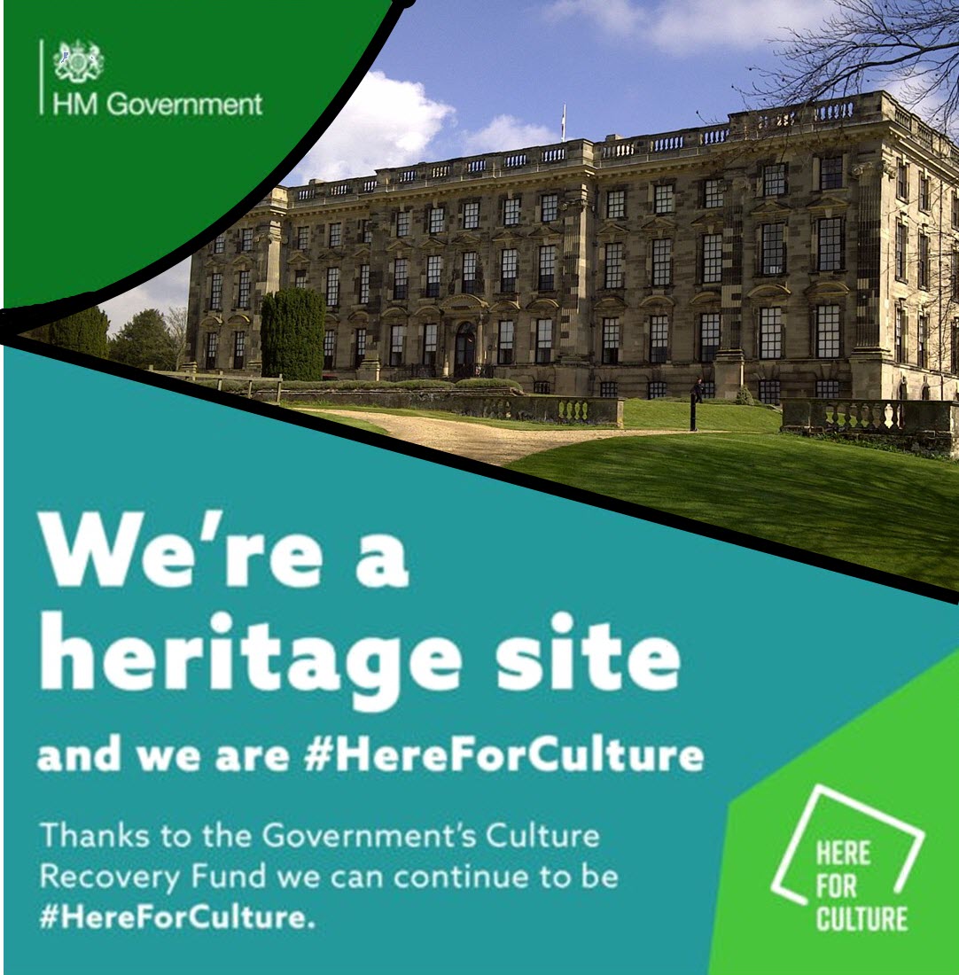 Stoneleigh abbey has been awarded a grant to help us to adapt through the Corona virus  pandemic #HereForCulture  <a href="/dcms/">Department for Culture, Media and Sport</a>, <a href="/HeritageFundUK/">The National Lottery Heritage Fund</a> and <a href="/HistoricEngland/">Historic England</a>