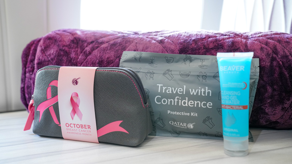 Qatar Airways Marks Breast Cancer Awareness Month with Limited Edition Amenity Kits and ‘Think Pink’ Onboard MenuA thread  http://the254hub.com/2020/10/09/qatar-airways-marks-breast-cancer-awareness-month-with-limited-edition-amenity-kits-and-think-pink-onboard-menu/