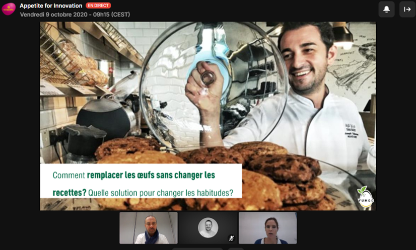 VitagoraGNS's tweet photo. #AppetiteForInnovation C'est au tour de la #startup Tamago de partager son retour d'expérience: comment a-t-elle rebondi lors du confinement alors qu'elle s'adresse aux professionnels #B2B ? https://t.co/thk0o4eeVK