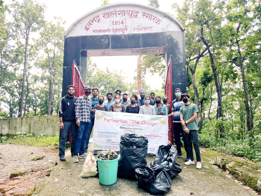parivartantheng's tweet photo. Our #PTCDehradun is pushing hard to make people sensitive about their duties to preserve environment &amp; talk #ClimateChange .Through these cleanliness drives we are focusing on #ClimateAction We all must understand the importance to discuss #ClimateCrisis
@GretaThunberg @FFFIndia https://t.co/QdsJ5tkPBD