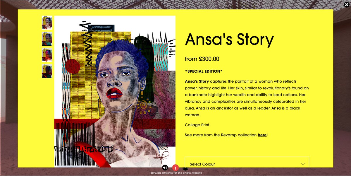 Nataliiee_N's tweet photo. You can #SupportBlackArtists by purchasing their artworks directly from the gallery as well!
#RootedExhibition #OgilvyRoots #MediacomRoots https://t.co/zPaMvzVQJF