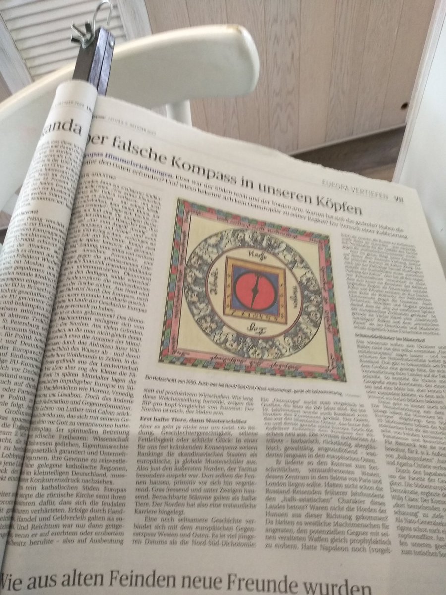 Neubac's tweet image. Von den faulen Barbaren des Nordens und dem zivilisierten Süden... Sehr feiner Schwerpunkt in der heutigen #Presse "Europa vertiefen"! Besonders schön der  Beitrag von K.Gaulhofer: wie schnell sich die #mentalmap der EuropäerInnen doch ändert!