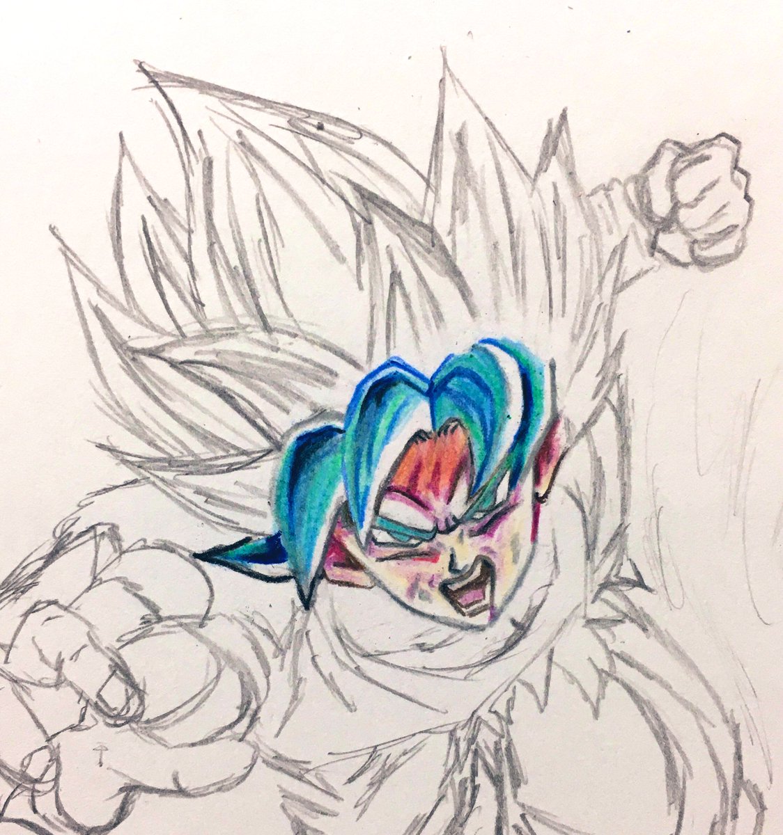 ドラゴンボール アニメの悟空とベジータ描きます 悟空ブルーとキラキラベジータ ドラ ダインのイラスト ドラゴンボール アニメの悟空とベジータ描きます 悟空ブルーとキラキラベジータ ドラ ダインのイラスト