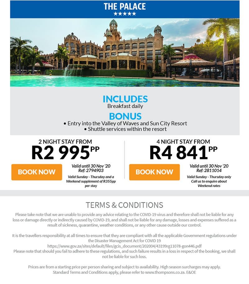 TravelWithManta's tweet photo. SUNCITY is back... email us today for a booking on: reservations@travelwithmanta.co.za Call or WhatsApp:0782837766 https://t.co/V56ENMPTGu