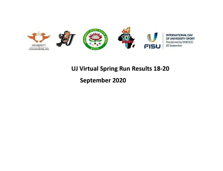 UJ_Sport's tweet photo. #LetsIDUS #healthycampus #notogbv #ujvirtualspringrun #Diversity WE DO APOLOGIZE FOR THE DELAY IN ANNOUNCING THE RESULTS.Please note that we will shortly contact the participants and arrange for a pick up of prizes. "Do not stop running when you are tired,stop when you are done." https://t.co/MS4Zz9POPS