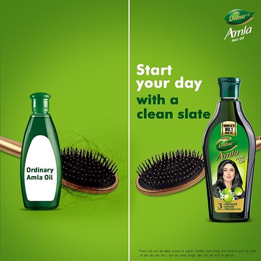 DaburIndia's tweet image. Prevent hair fall by strengthening them with Dabur Amla, which is enriched with the natural qualities of amla that strengthens hair from root to tip.
 
#DaburAmla #DaburAmlaHairOil #asliamladaburamla #longhair #stronghair #gorgeoushair #hairgoals