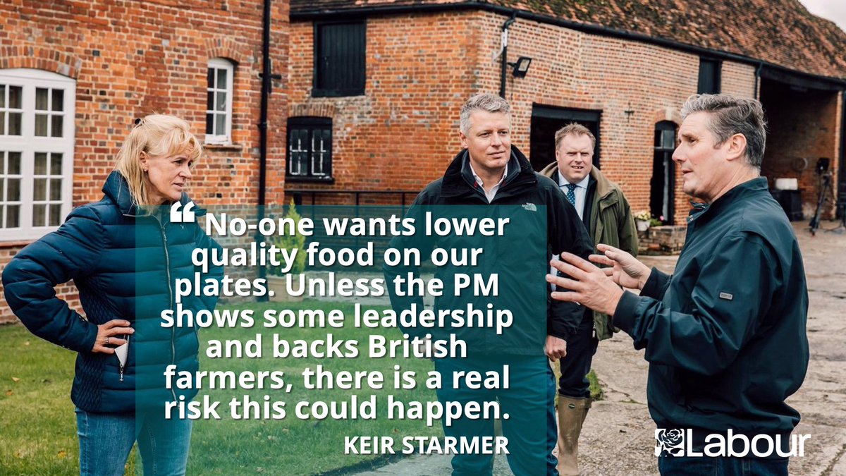 Losses from trashing our food, farming & environmental standards are not limited to the 25-50% of British farms DEFRA expects to go bust.There'll also be massive costs to public health (those who suffer + the  #NHS) from food produced by methods banned here. #SaveBritishFarming