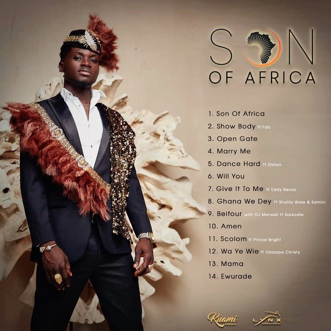 sarkodie's tweet photo. From the original RockStar @KuamiEugene !!!! #SonOfAfrica is finally here 🔥🔥🔥🔥🔥🔥👊🏾👊🏾👊🏾👊🏾👊🏾🇬🇭🇬🇭🇬🇭🇬🇭🇬🇭 >>> https://t.co/zTVpXgauP4 https://t.co/uvPZiAEB8z