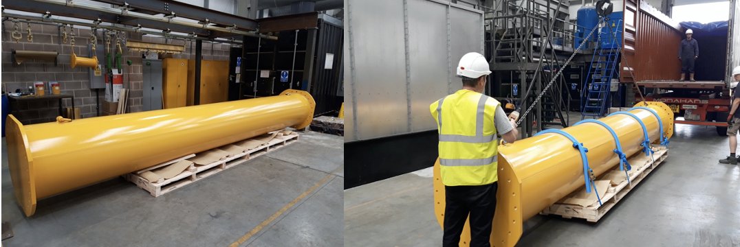 MODULIFTUK's tweet photo. Check out our Modulift MOD 800 spreader beam being loaded, ready for shipping to Singapore to our distribution partner, AMOS Group Limited
#modulift #distributionpartners #MOD800 #ukmfg #global #belowthhook https://t.co/LwcRauCZmh