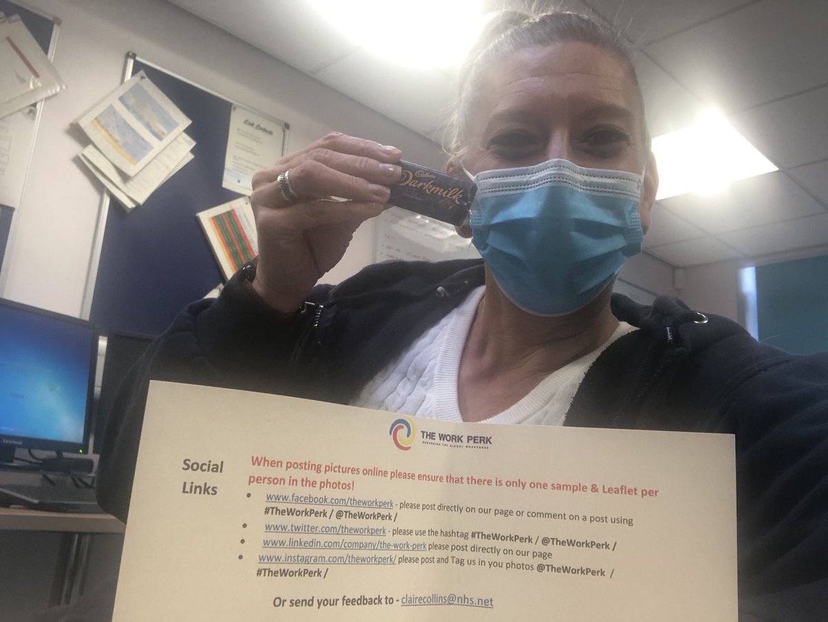 Thankyou for our Friday treats, #TheWorkPerk from #DBTH Placement Team.