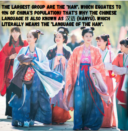 InternChina's tweet photo. Let's talk #diversity! Did you know that there are 56 different ethnic groups in #China?

Most of these minorities (少数民族) have their own distinctive #culture, and some even have their own languages and writing systems! https://t.co/2mhk8150HW