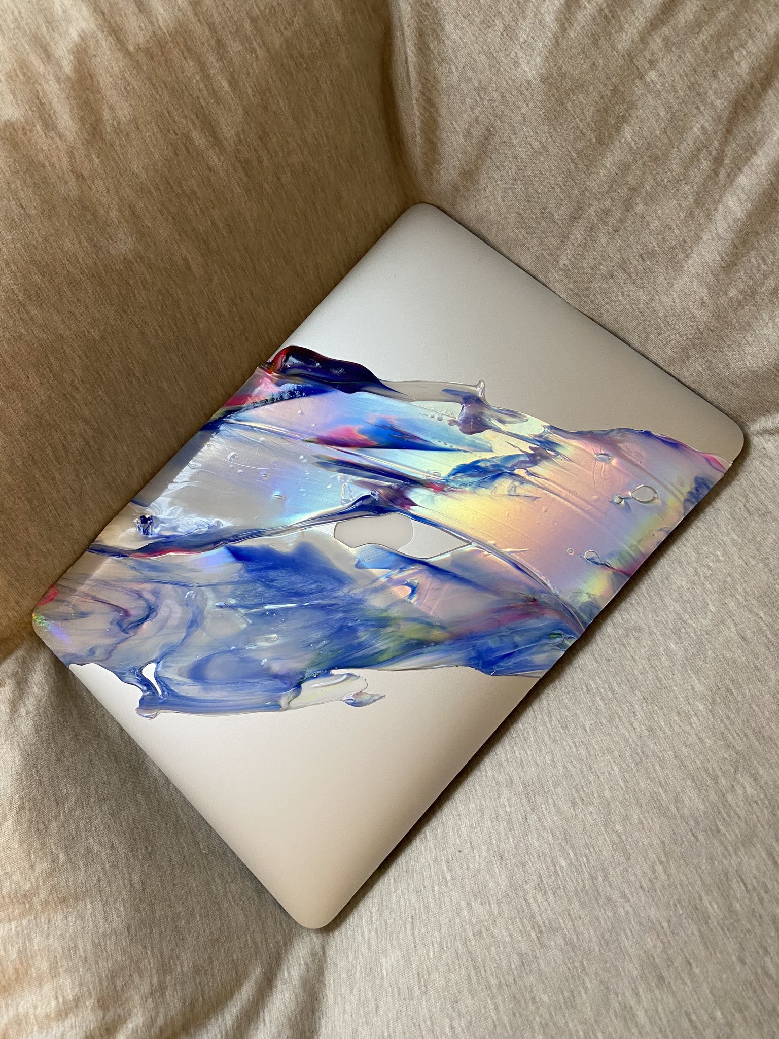 はくいきしろいステッカー