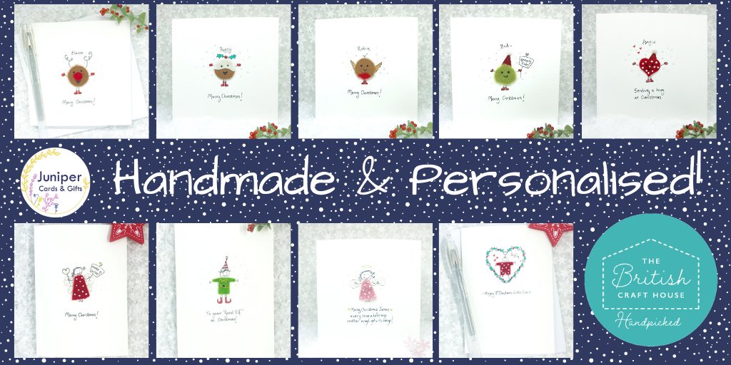CardsJuniper's tweet image. Christmas cards galore! Handmade &amp;amp; persoanlised for the special people in your life 😊@BritishCrafting #tbch #handmadecards #smallbiz100 thebritishcrafthouse.co.uk/shop_category/…