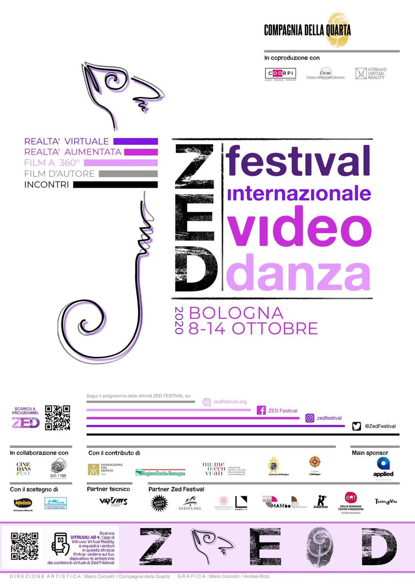 📲 #ZEDFESTIVAL // QR CODE

Sulla nostra locandina digitale, e in tutte quelle cartacee, c’è un QR Code, in basso a sinistra.

Scarica VITRUVIO AR +, l’app di <a href="/vitruviomuseum/">Vitruvio VR</a> e poi inquadra i 5 simboli del festival: potrai vedere le anteprime dei contenuti virtuali di ZED!