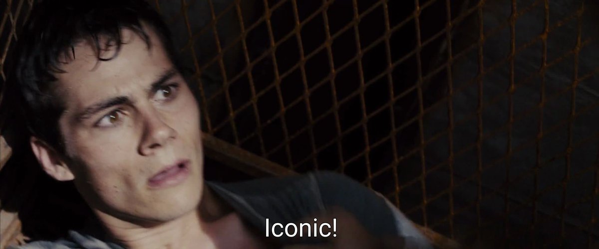 real scenes from the maze runner: a thread that has nothing to do with the table read at all