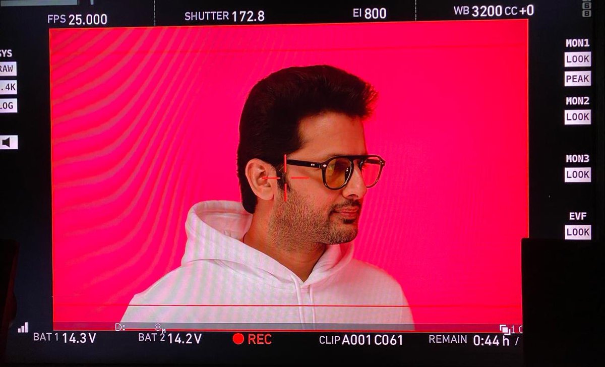 actor_nithiin's tweet image. #Adshoot 🎥