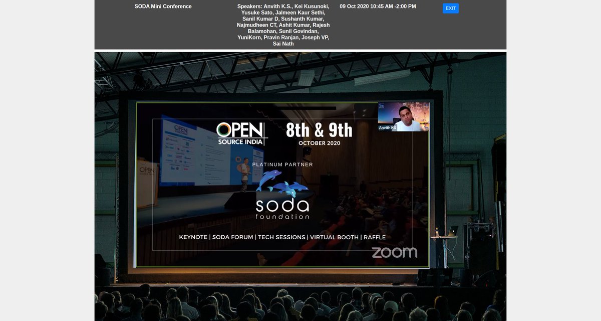 sodafoundation's tweet image. Speaking about &quot;SODA Community and India Ecosystem&quot; is the India Outreach Committee lead for SODA Foundation, Sai Nath (Wipro). Some insights on how the community has fared, what we are looking to do and how to grow. #SodaForum #OneDataFramework #OSIDAYS2020