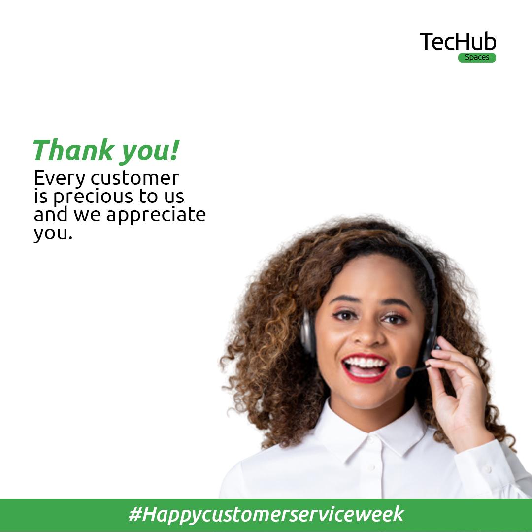 techubspaces's tweet image. Our customers are dear to us and we use this opportunity to celebrate them. 

#customerservice #customerserviceweek #techubspaces #coworking #coworkingspace #coworkingcommunity