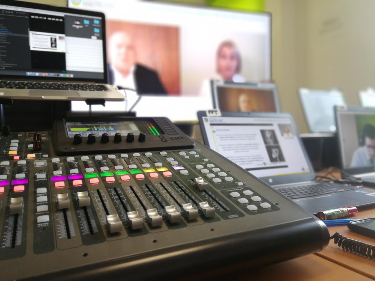 cyim_congress's tweet image. What's going on behind the scenes of #EACTS2020? The event might be virtual but things are very real at CYIM to make sure everything goes well for 3 days of live streaming