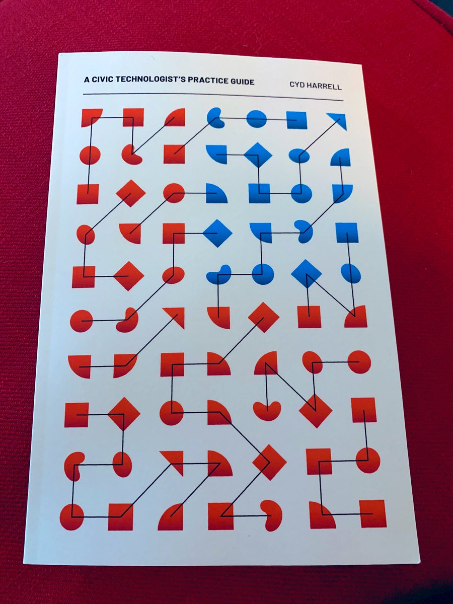 ktmcnl's tweet image. This weekend’s geek out reading has arrived! Delighted to get my copy of @cydharrell #civictech #civtech practice guide. 😍👩‍🏫