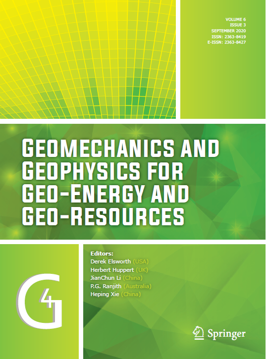 #GGGG proudly presenting Editors’ Choice 2019 articles: Bonded-particle discrete element modeling of mechanical behaviors of interlayered rock mass under loading and unloading conditions by L.X. Xiong et al. bit.ly/3jBdQGH Take a closer look. Free access till 15 November