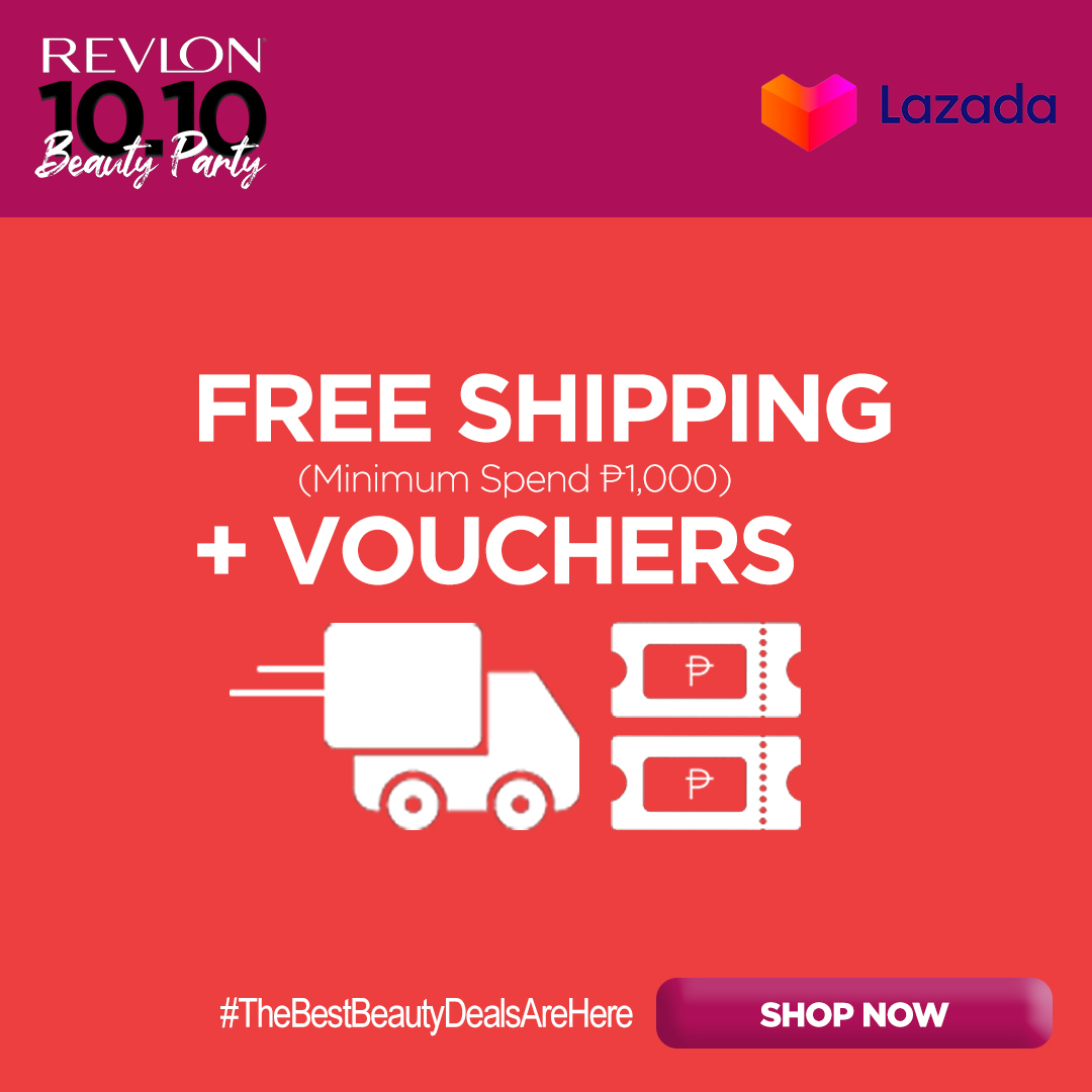 Looking for the best beauty deals this 10.10? Look no further. Shop at the Revlon Official Store on Lazada and get your beauty essentials UP TO 55% OFF plus other amazing deals! Join the beauty party and SHOP NOW!

SHOP HERE: bit.ly/RevlonXLazada1…