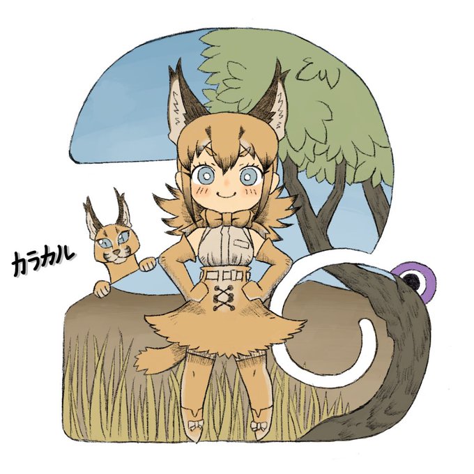 けものフレンズ3のtwitterイラスト作品