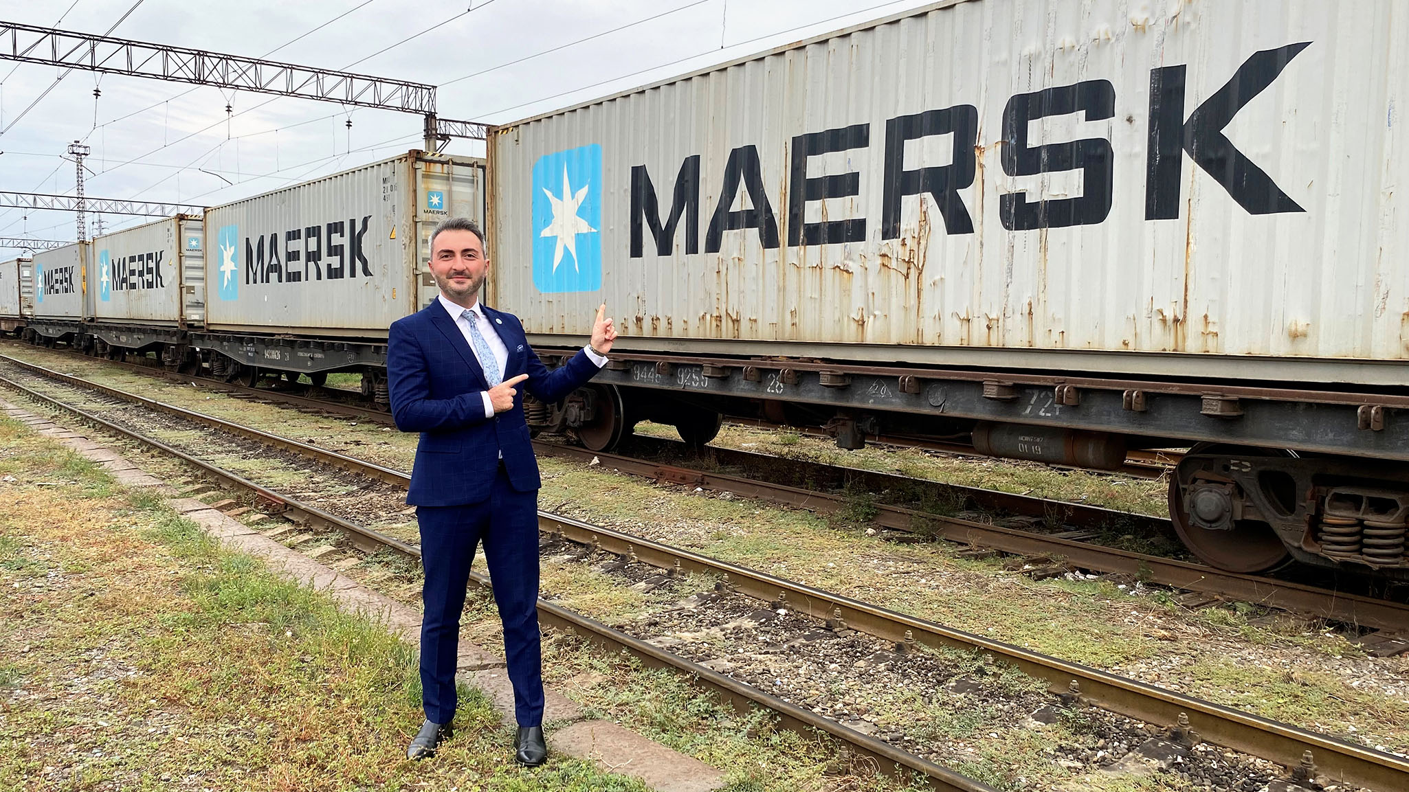 تويتر \ Maersk على تويتر: "Maersk's first block train from China arrives in Georgia. Our intercontinental rail product portfolio expands, with the recent introduction of a block train solution for our customers.