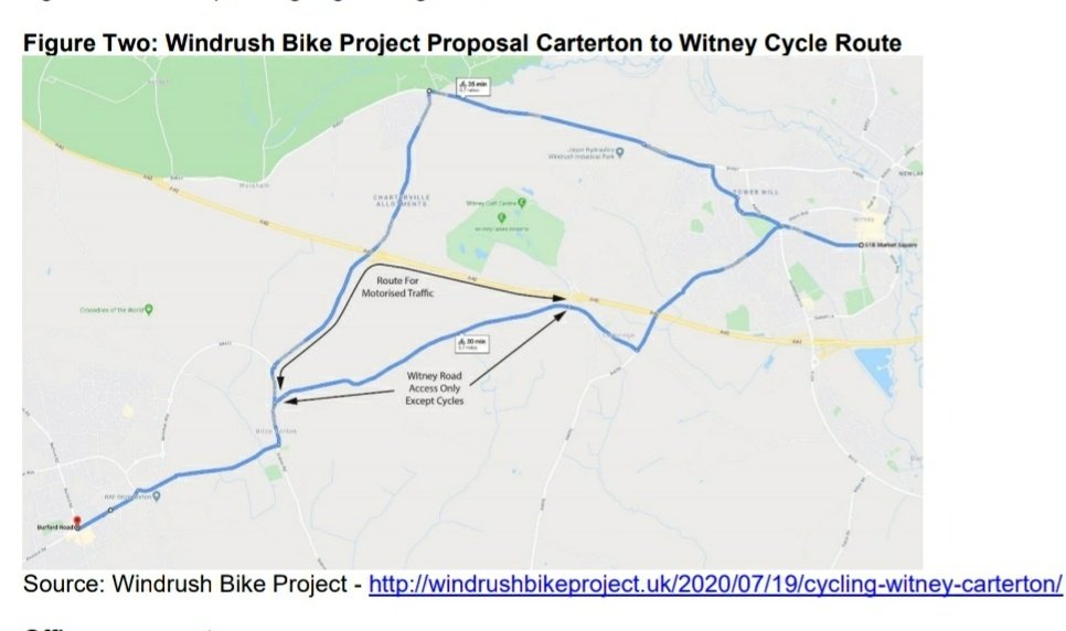 cleanair_doc's tweet image. This road is just 3km long, connects two very sizeable (and expanding towns and has a clear alternative for motorised vehicles. I fully support @windrushbikepro proposal to make it #trafficfree (access only)👇