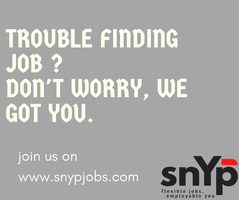 SnypJobs's tweet photo. https://t.co/JyofKiQ0kD