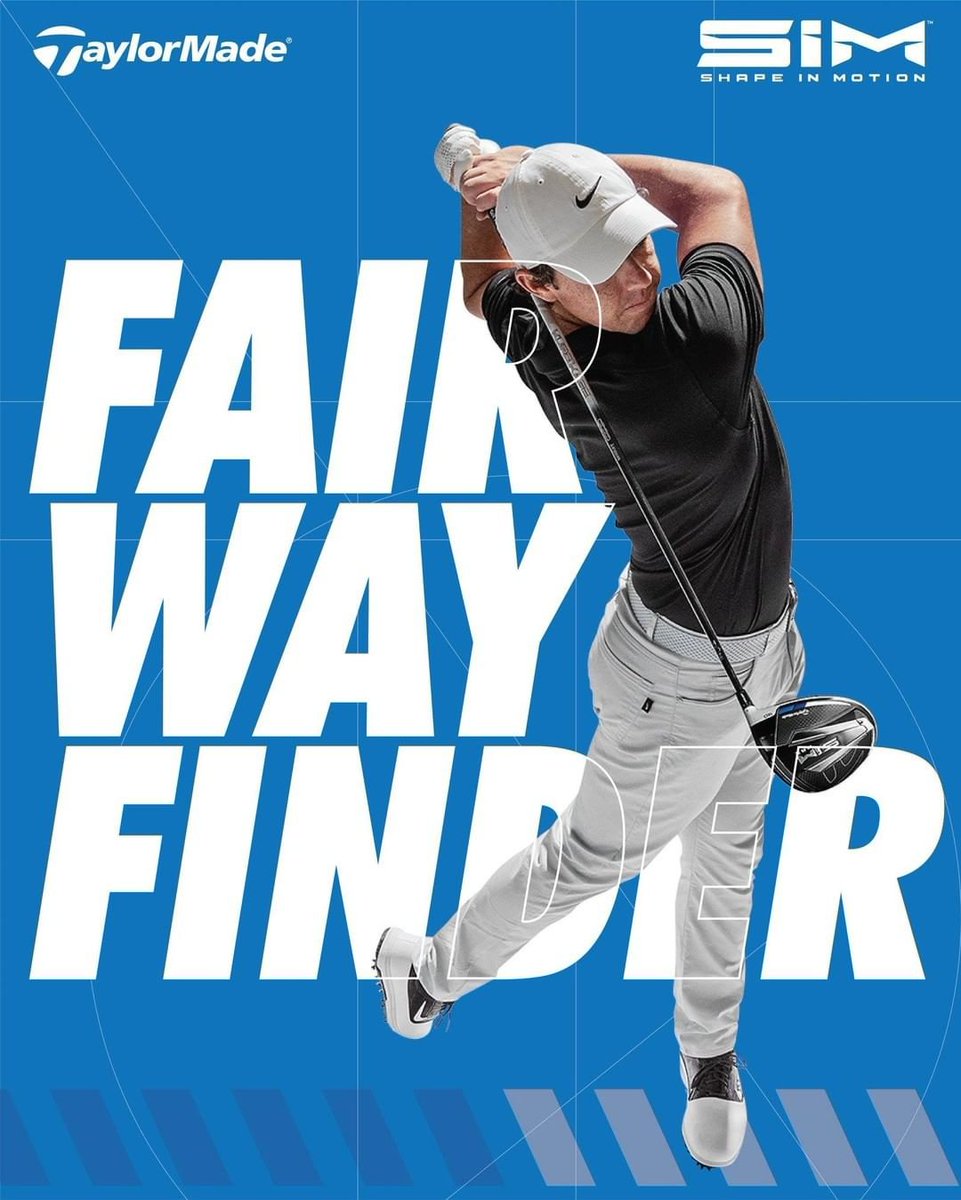 TaylorMadeIN's tweet photo. Asymmetric Sole and Rotated Inertia Generator✔️
Forces carries made SIMple✔️
Sliding weight Technology ✔️
Drastic new Shape and Performance ✔️
Explosive Distance and Forgiveness ✔️
Speed Injected Twist Face✔️
#TeamTaylormade #SIM #ShapeInMotion #TMGolfIndia #IndiaGolf https://t.co/7R2JiyWzO2