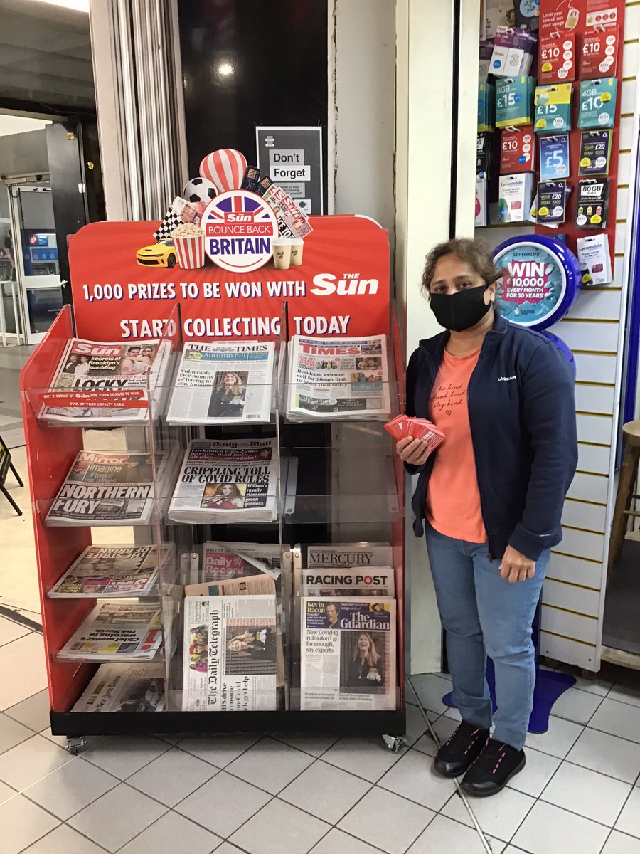 ClairepThesun's tweet photo. The kiosk in the Howard centres ready for there customers to win #1000prizes from there utility bills paid to shopping vouchers. Come down to there stores to pick up a #loyaltycard
#TheSun
#WinwithTheSun
@DavebThesun
@NewsUKRetail https://t.co/6NbLPPk2Yh