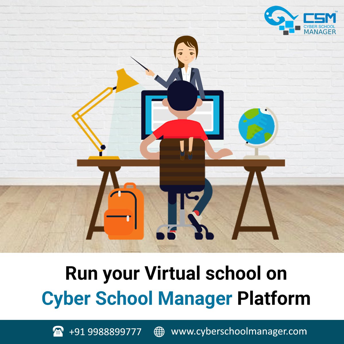 CyberschoolM's tweet photo. @CyberschoolM was introduced in 2015. Since then it has grown rapidly and the product is a favorite of many clients.
.
.
Schools are meticulously using our #CSMMobileApp to connect and send information across to Teachers and Students.
#schoolmanagementsoftware #schoolsoftware https://t.co/t8mT6p132e