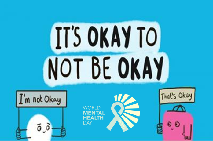 It's been a tough year for everybody, and we've all had to deal with it in our own way. This #WorldMentalHealthDay tomorrow take some time either for yourself, or for some one you have concerns about, to remember #ItsOkayToNotBeOkay #GetInvolved