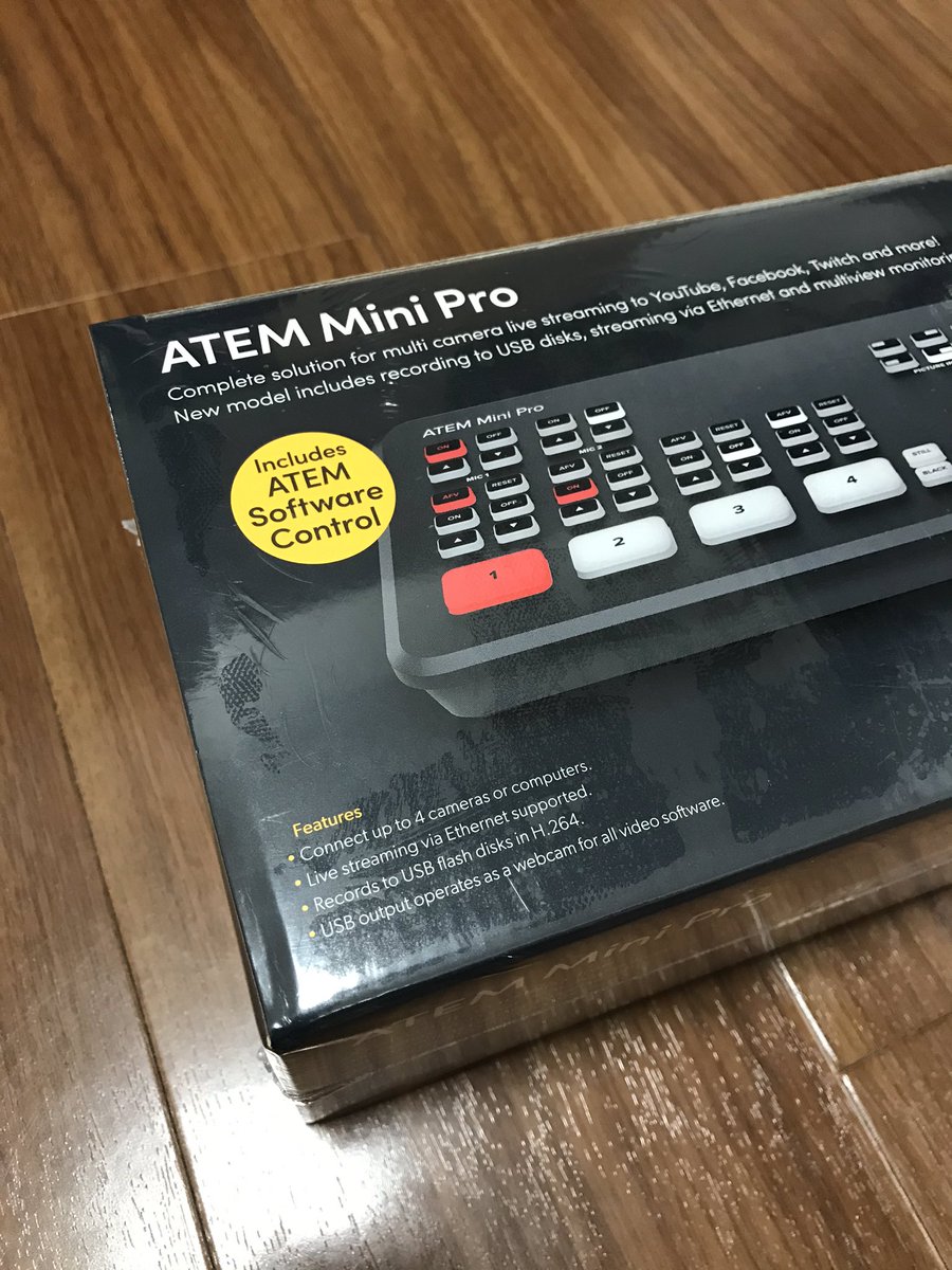 mr_takuan's tweet image. ついに届いた。。。
#ATEMMiniPro