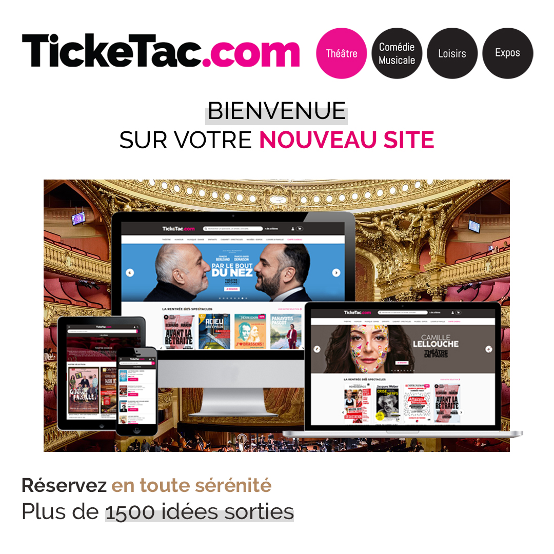 ✅ Découvrez dès maintenant le nouveau site <a href="/ticketaccom/">Ticketac.com</a> !

➡ ticketac.com