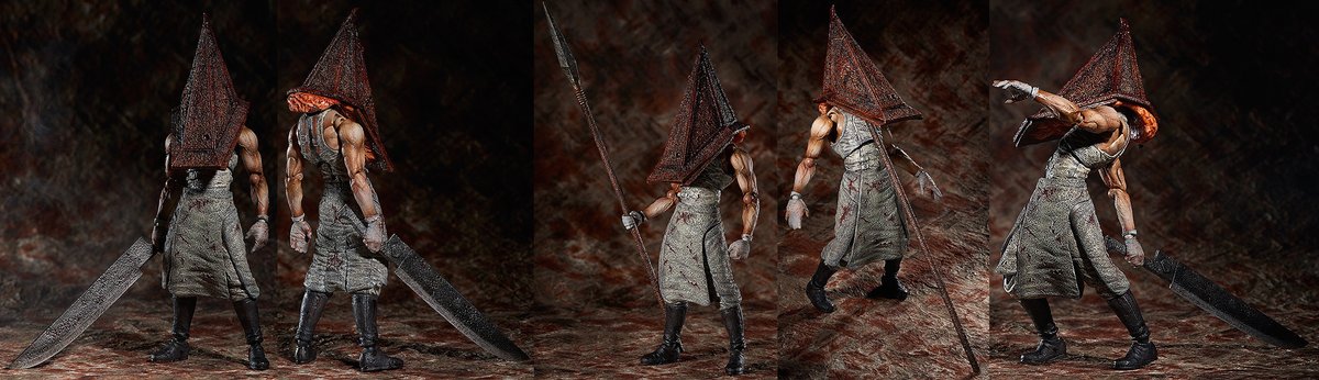 ホビーリンク ジャパン Hlj 処刑人 白衣の悪魔の悪夢が再び蘇る フリーイングより Figma レッドピラミッドシング バブルヘッドナース サイレントヒル2 7月再販 シリーズ屈指の人気クリチャー通称 三角頭 と 禍々しくもどこかセクシャルな魅力で