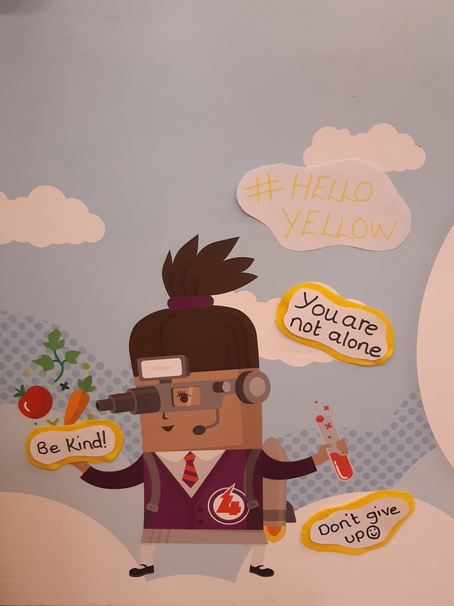 Jackiphillips (@jackip80) on Twitter photo It's okay not to be okay! π The Fab 4 supporting <a href="/YoungMindsUK/">YoungMinds</a> with some inspirational words π #HelloYellow #ChildrensMentalHealth
#WorldMentalHealthDay
<a href="/WhitleySchool/">Whitley School</a> @TaylorShawUK <a href="/AndyPhi74/">Andy Phillips</a> It's okay not to be okay! π The Fab 4 supporting <a href="/YoungMindsUK/">YoungMinds</a> with some inspirational words π #HelloYellow #ChildrensMentalHealth
#WorldMentalHealthDay
<a href="/WhitleySchool/">Whitley School</a> @TaylorShawUK <a href="/AndyPhi74/">Andy Phillips</a>