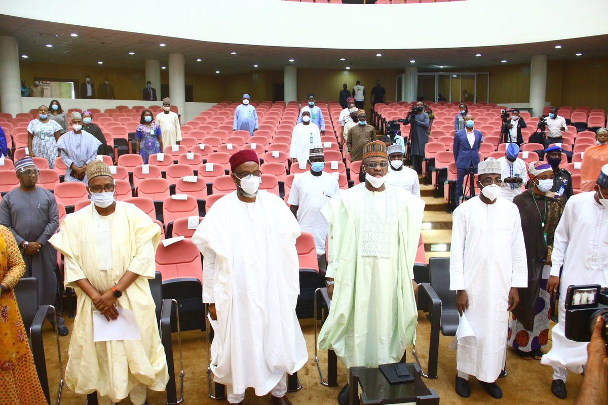 FMCIDENigeria's tweet photo. Ongoing
The Public Presentation of the NIGERIA DATA PROTECTION REGULATION (NDPR) Performance Report 2019-2020 by the Honourable Minister of Communications and Digital Economy, @DrIsaPantami
#DigitalNigeria
#NDPRReport https://t.co/NyzFhITQGG
